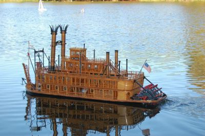 Restaurierung Mississippi Dampfer